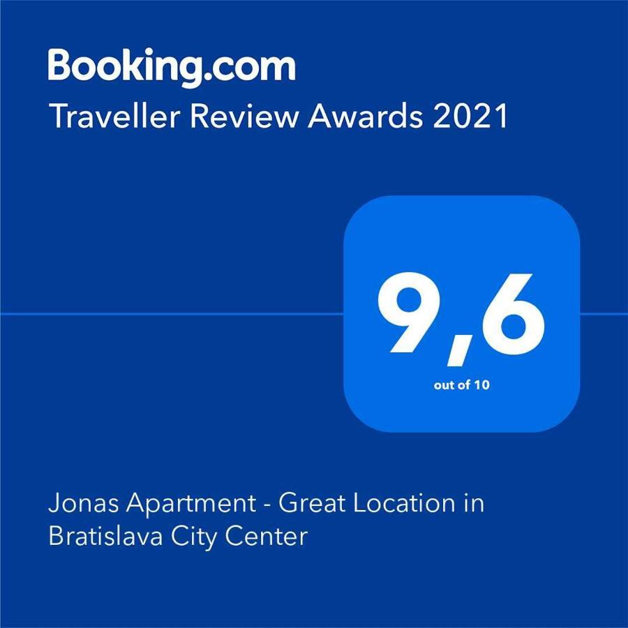Jonas Apartments - Great Location Near Bratislava City Center ภายนอก รูปภาพ